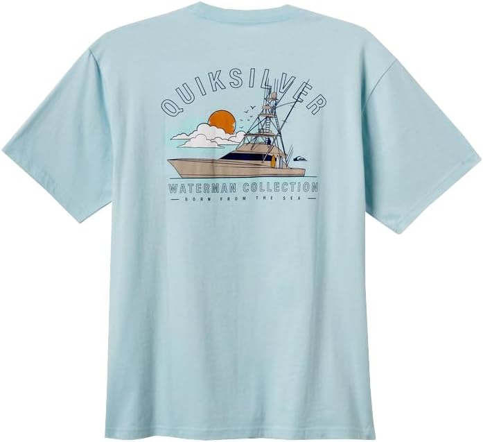 Waterman The Rig Classic T-shirt - Sterling Blue