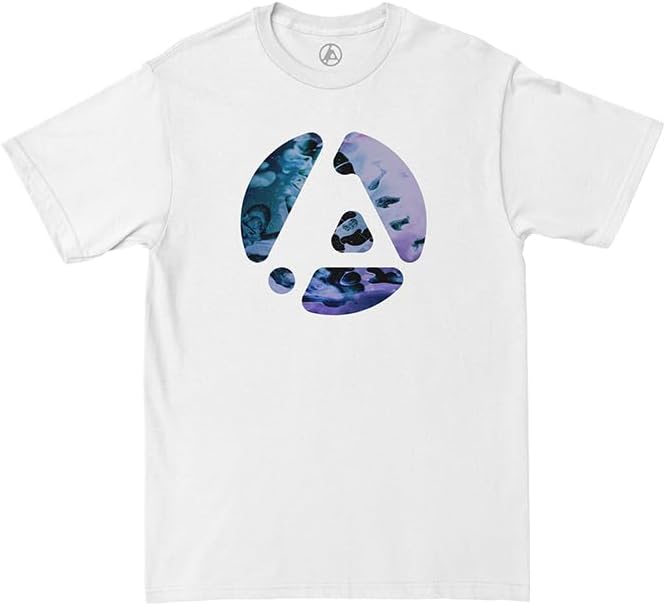 Linkin Park Unisex Adult Linkin Park from Zero Official Merch Logo Tour Tee - White