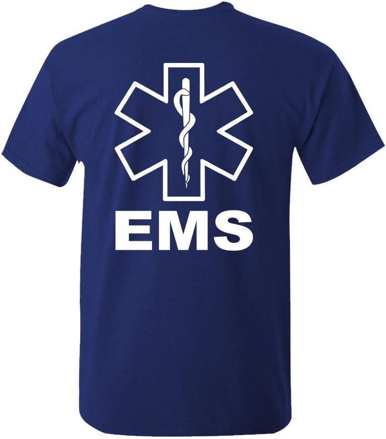 The Goozler v2 EMS - Emergency Medical Services - Mens Cotton T-Shirt - Navy