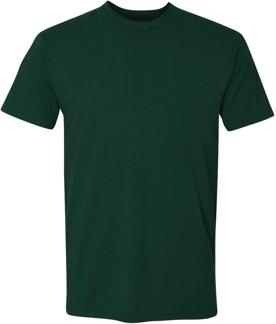 Next Level Apparel ® Adult Cotton Tee. NL3600 - [Tan] - Forest Green