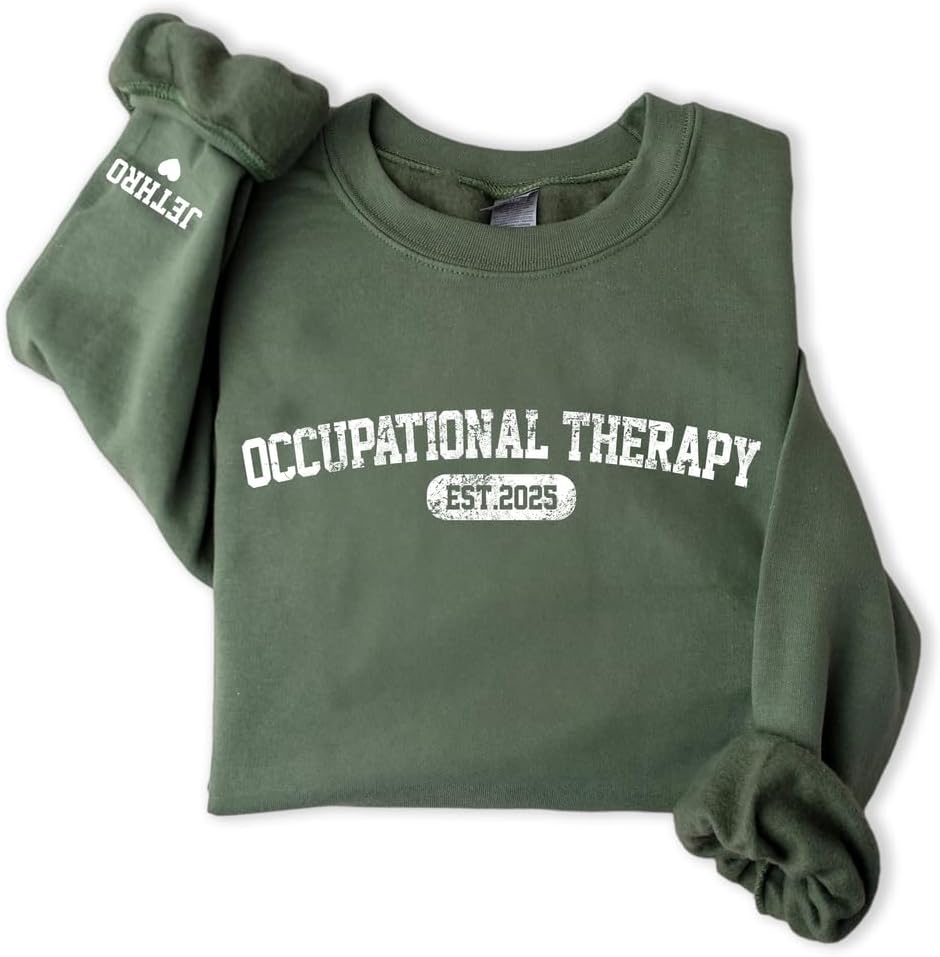 Medical Specialist Sweatshirt with Name, Personalized Allied Health Crewneck Gift for Healthcare Workers - Occupational