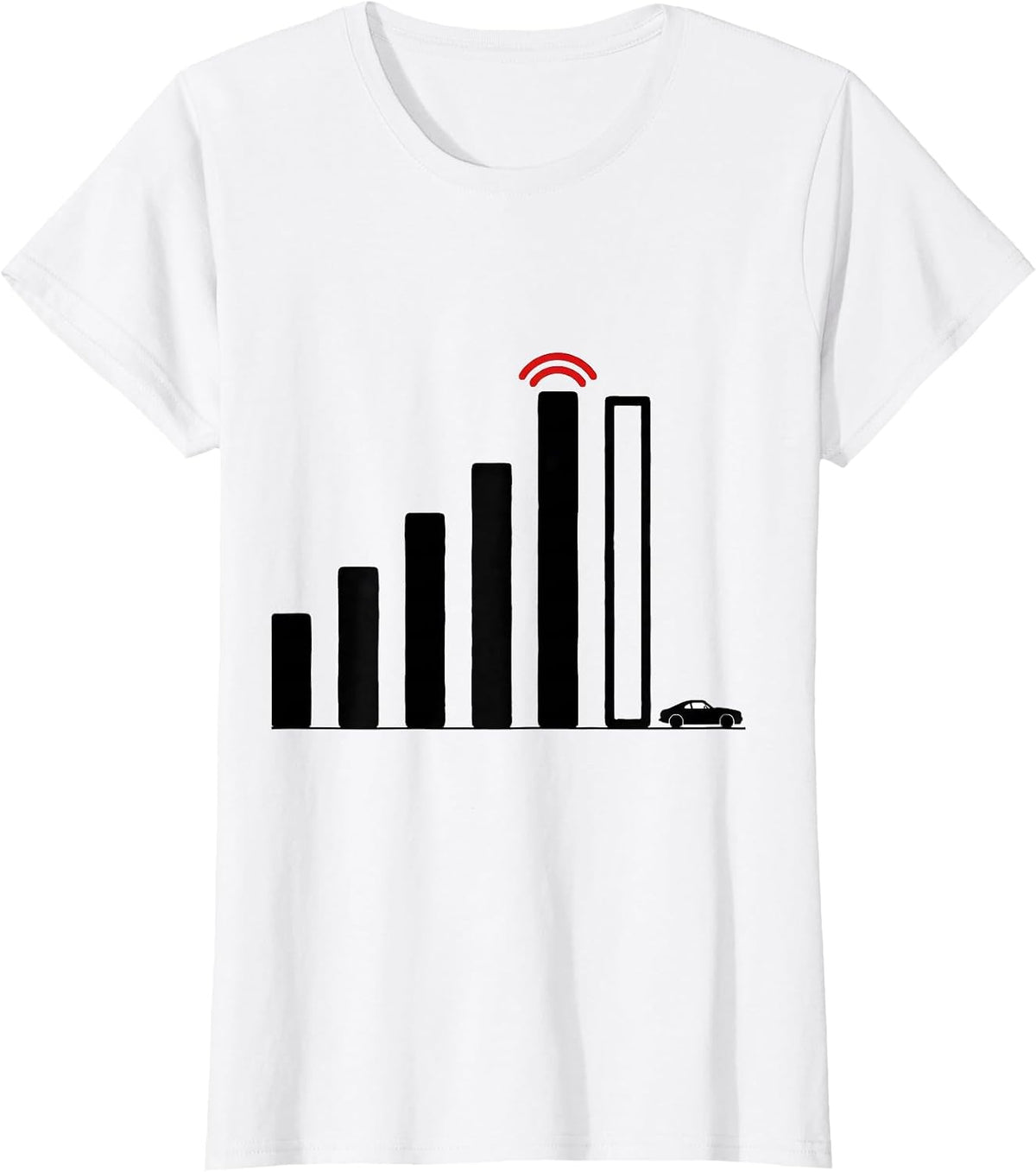 Storm Chaser Meteorology Enthusiast Minimalist Tornado Humor T-Shirt - White