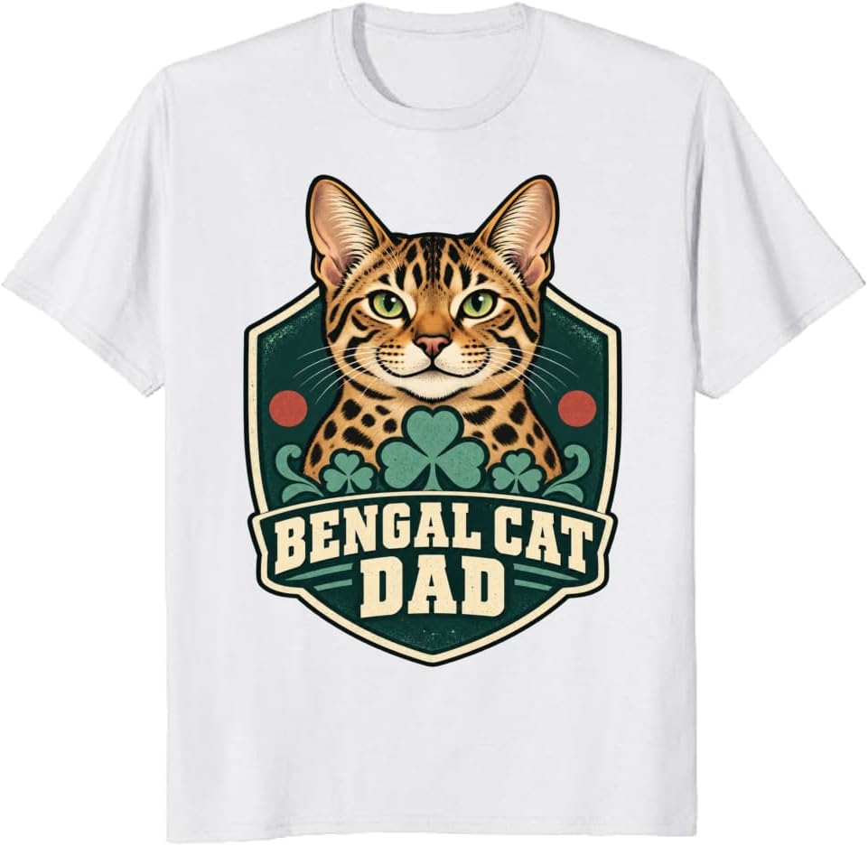 Ragdoll Cat Dad T-Shirt Retro Sleepy Moon Badge Graphic Tee - S3