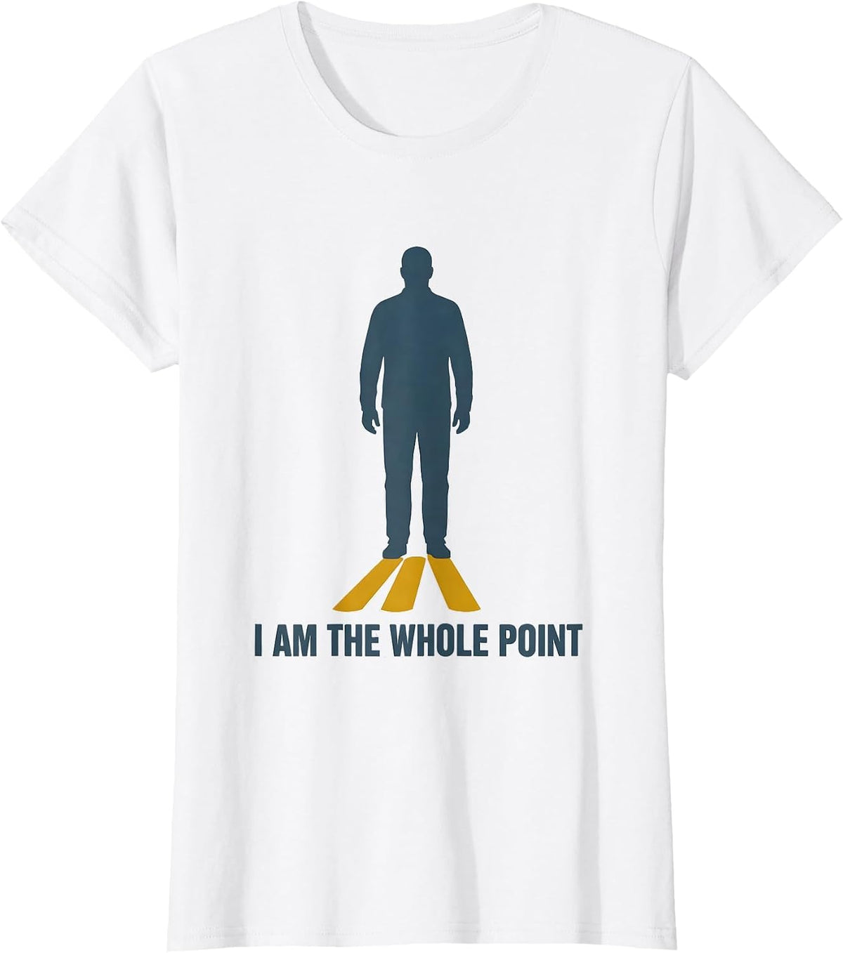 I Am The Whole Point Supportive Down Syndrome Awareness T-Shirt - White