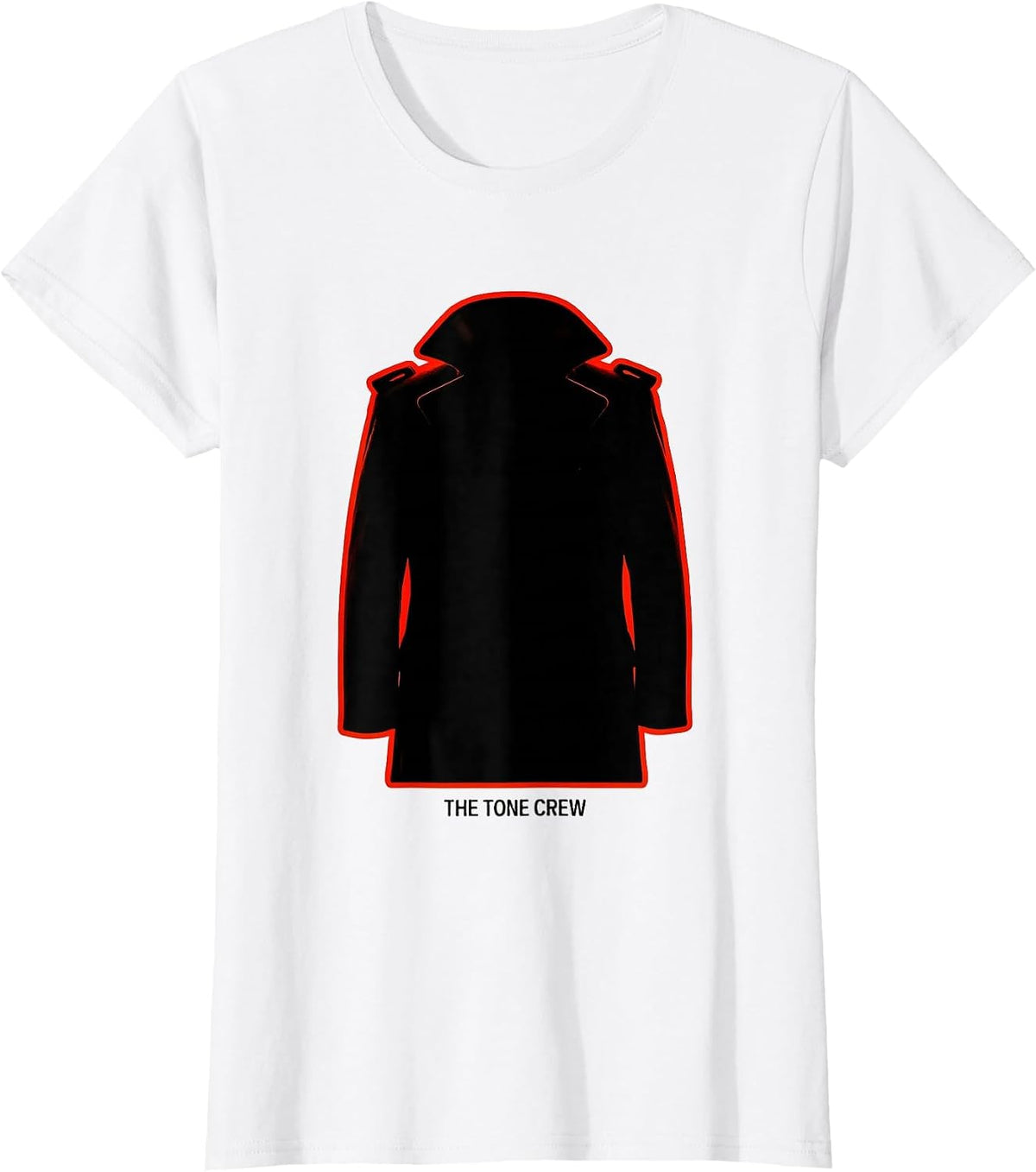 Women's THE TONE CREW Firefighter Tribute Crew Gift T-Shirt - White