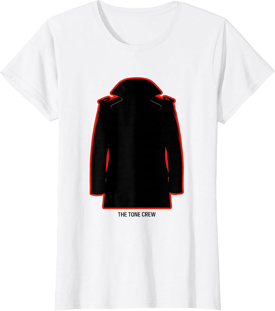 Women's THE TONE CREW Firefighter Tribute Crew Gift T-Shirt - White