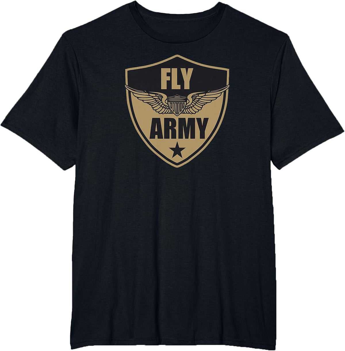 Fly Army T-Shirt - Black