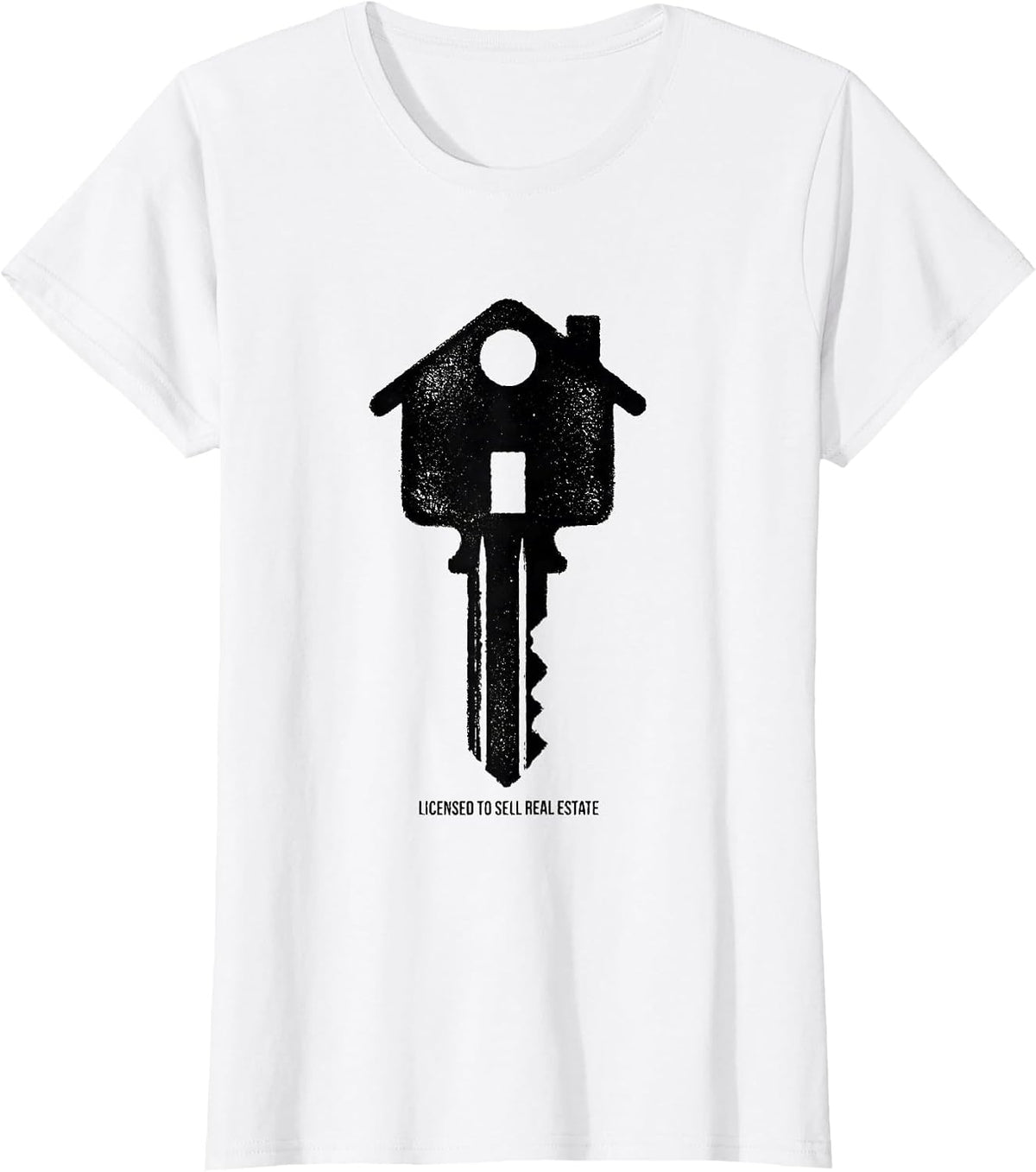 Licensed To Sell Real Estate Funny Realtor Medicare Gift T-Shirt - White
