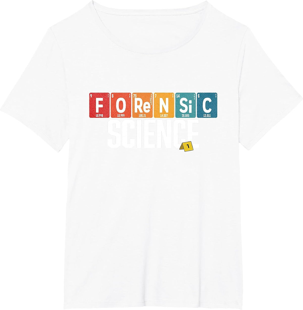 Forensic Science Week Crime Lab Scientist Chemistry T-Shirt - White