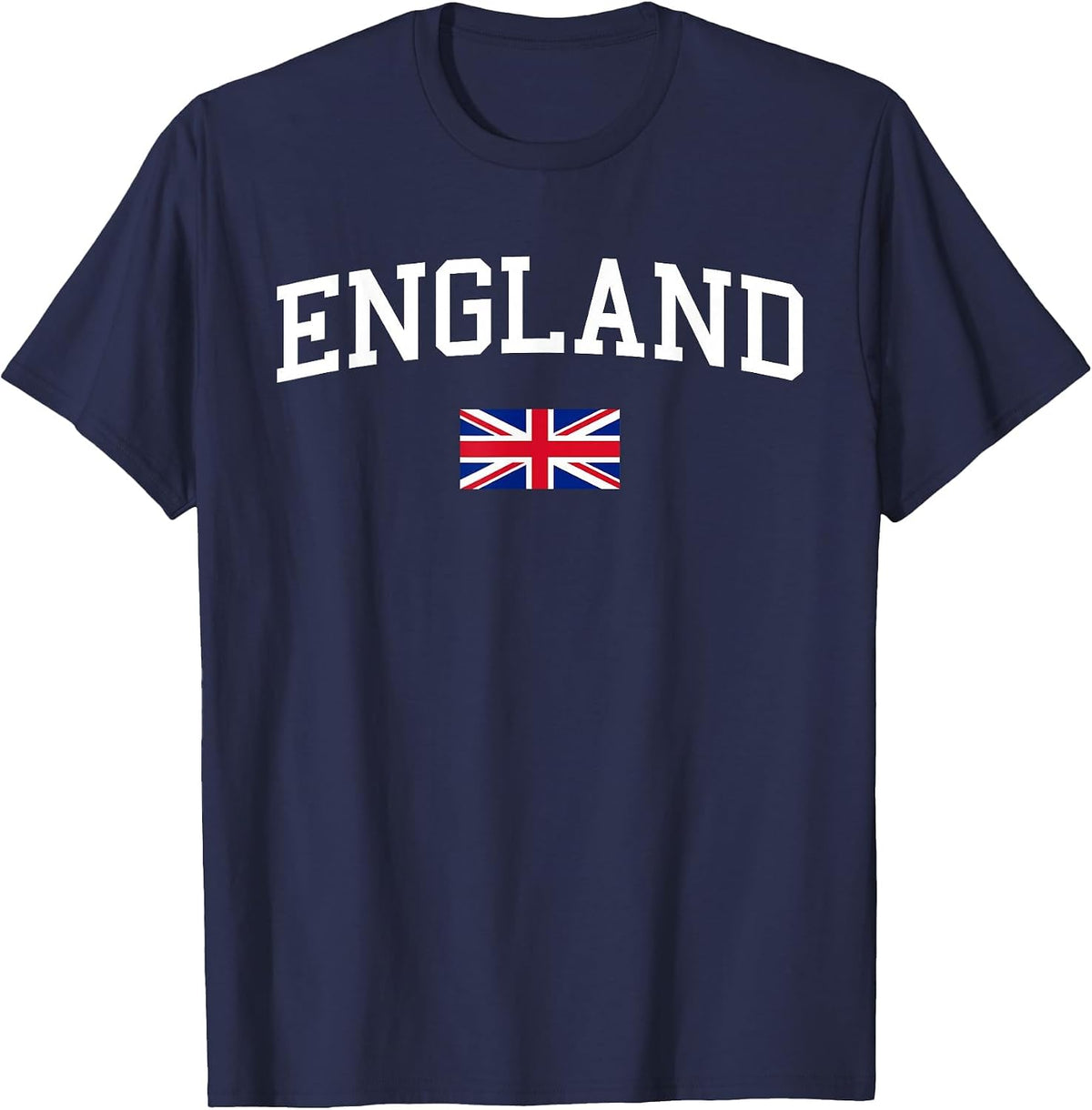 English Flag Men Women Kids England T-Shirt - Navy Blue