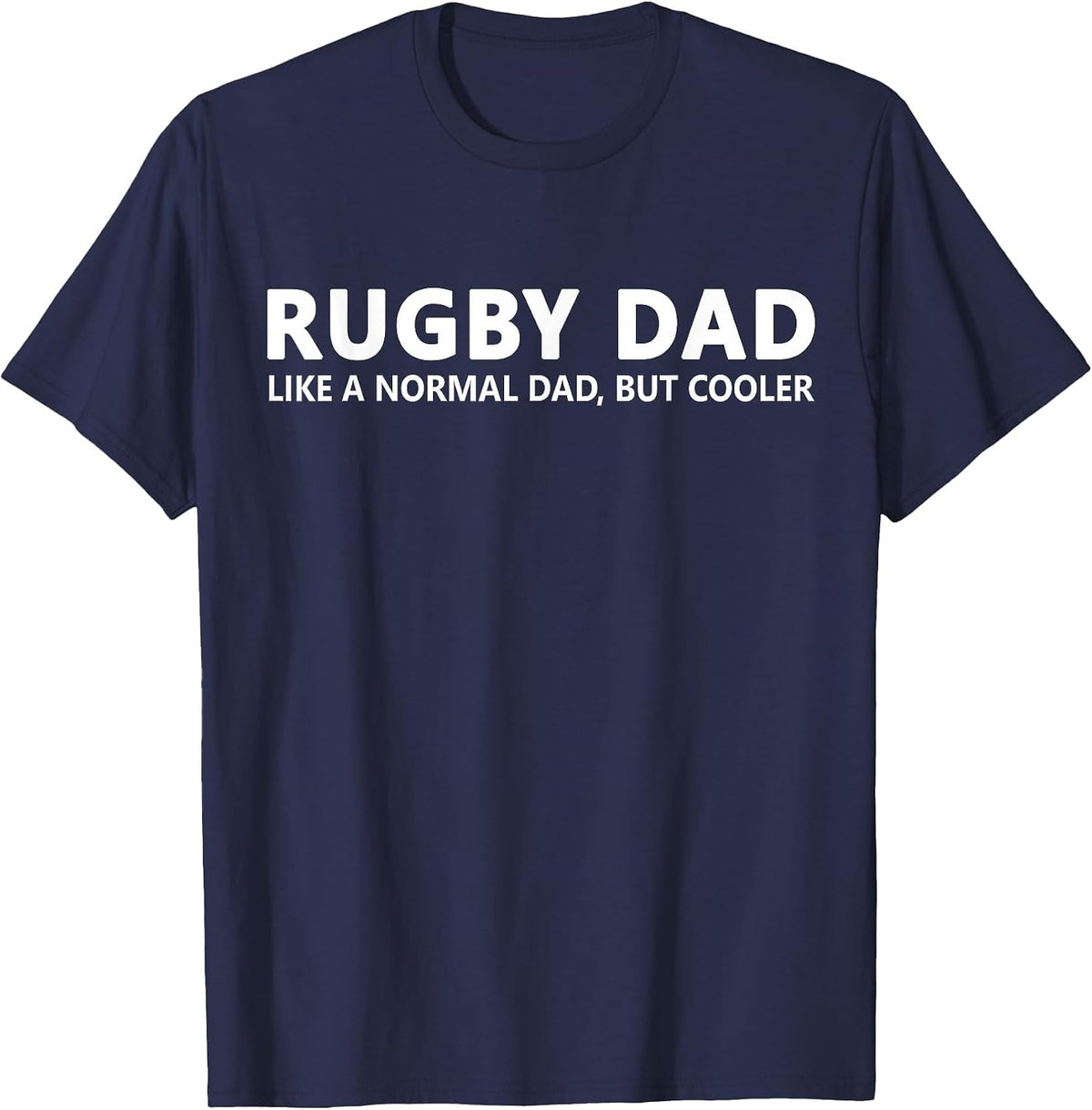 Rugby Father Rugby Dad T-Shirt - Navy Blue