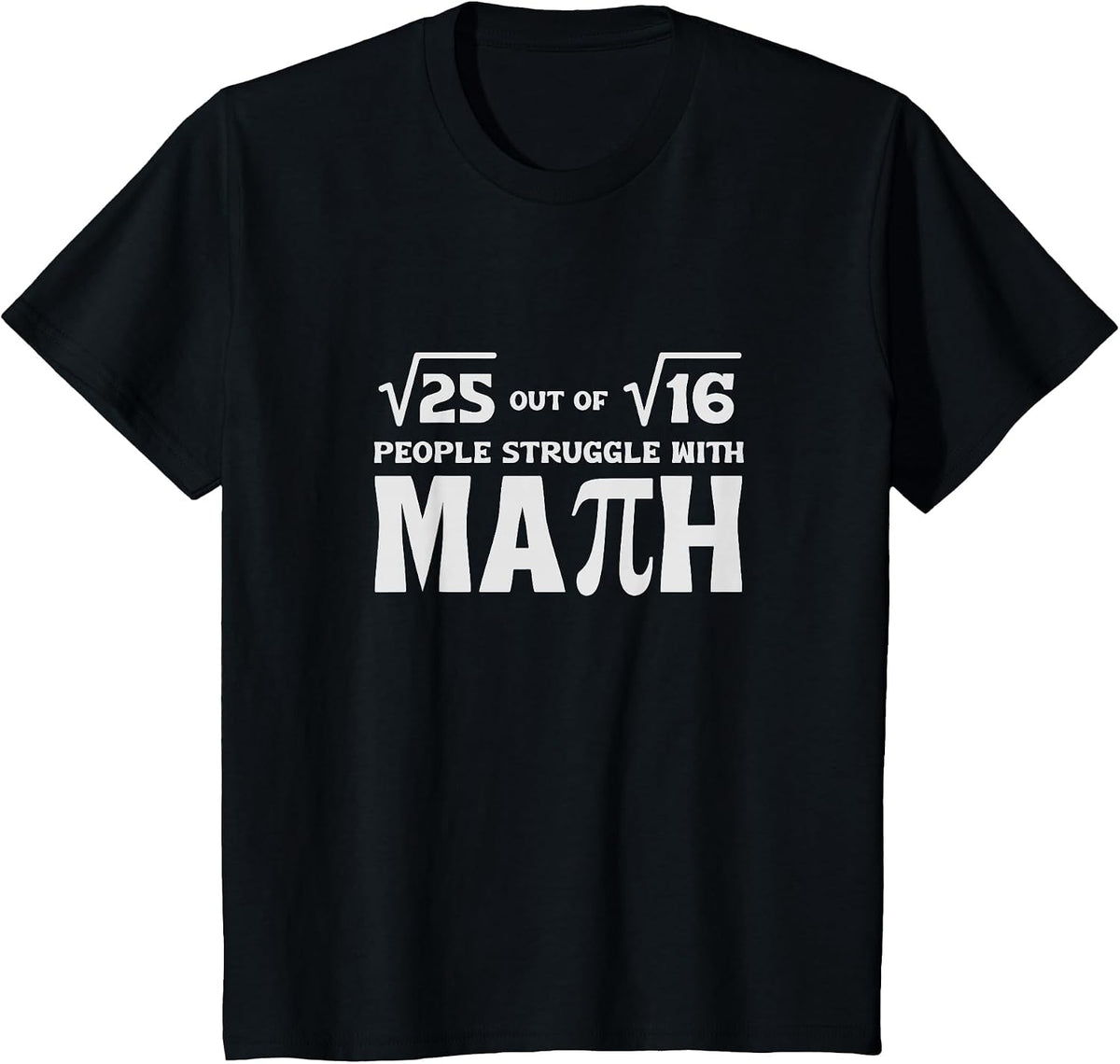Funny Math Teacher Pi Men Women Mathematics Equation Lovers T-Shirt - Black
