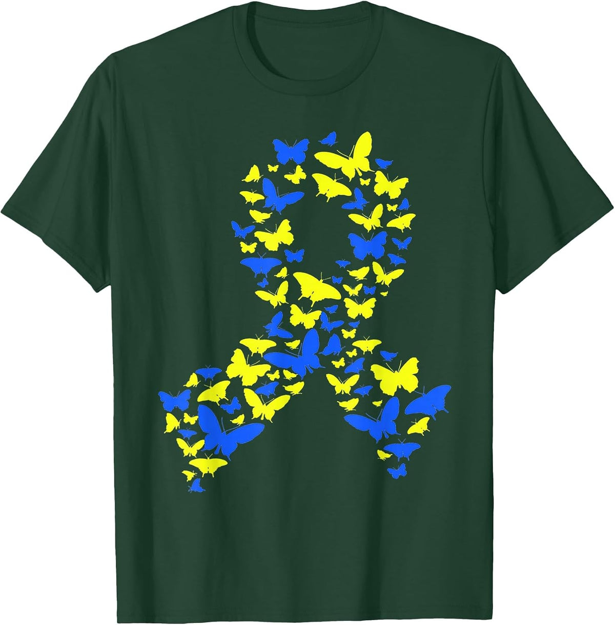 Down Syndrome Shirt - Down Syndrome Awareness Shirts T-Shirt - Dark Green