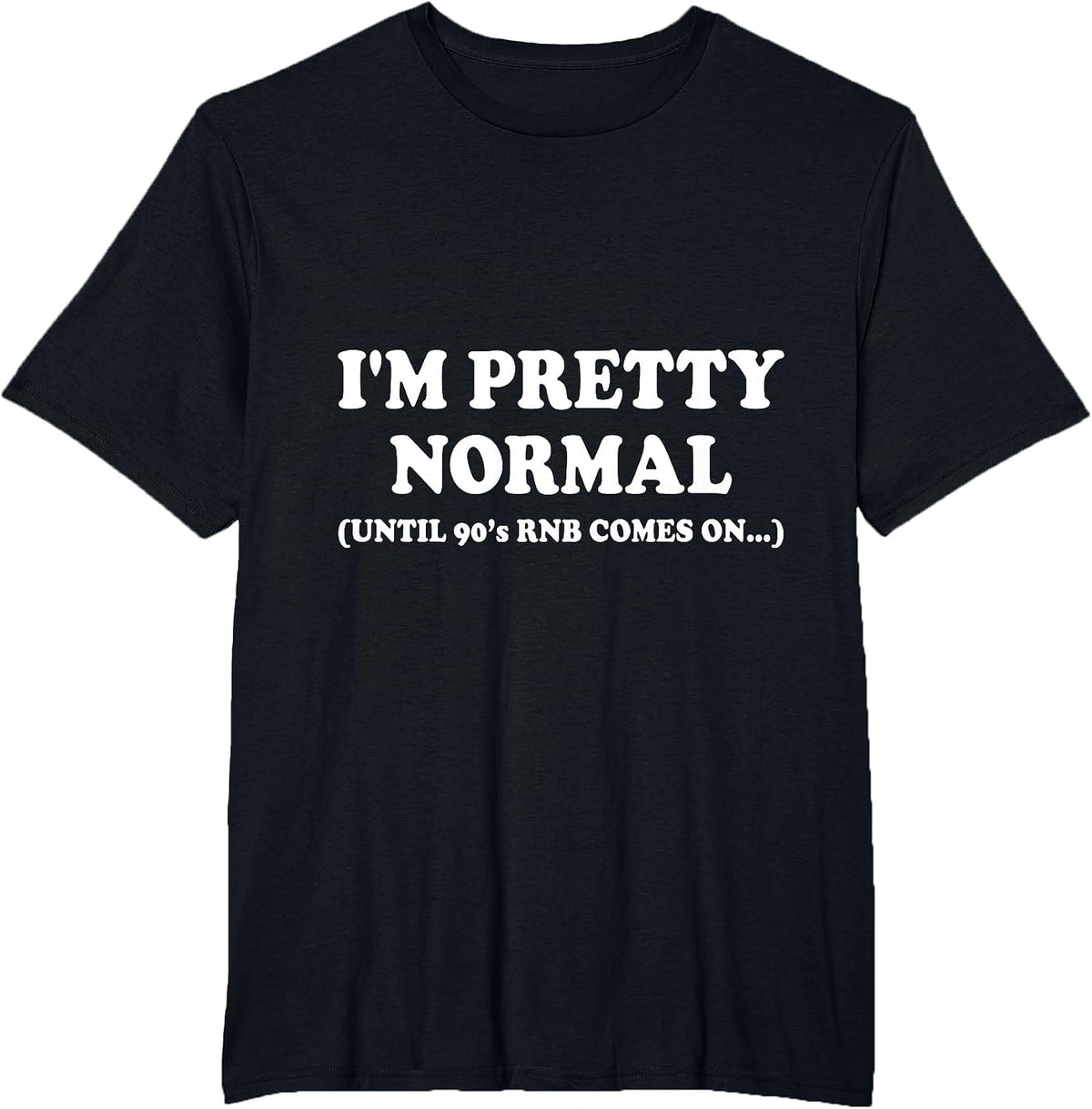 R&B Artist Girls Vintage 90 s r and b Graphic T-Shirt - Black