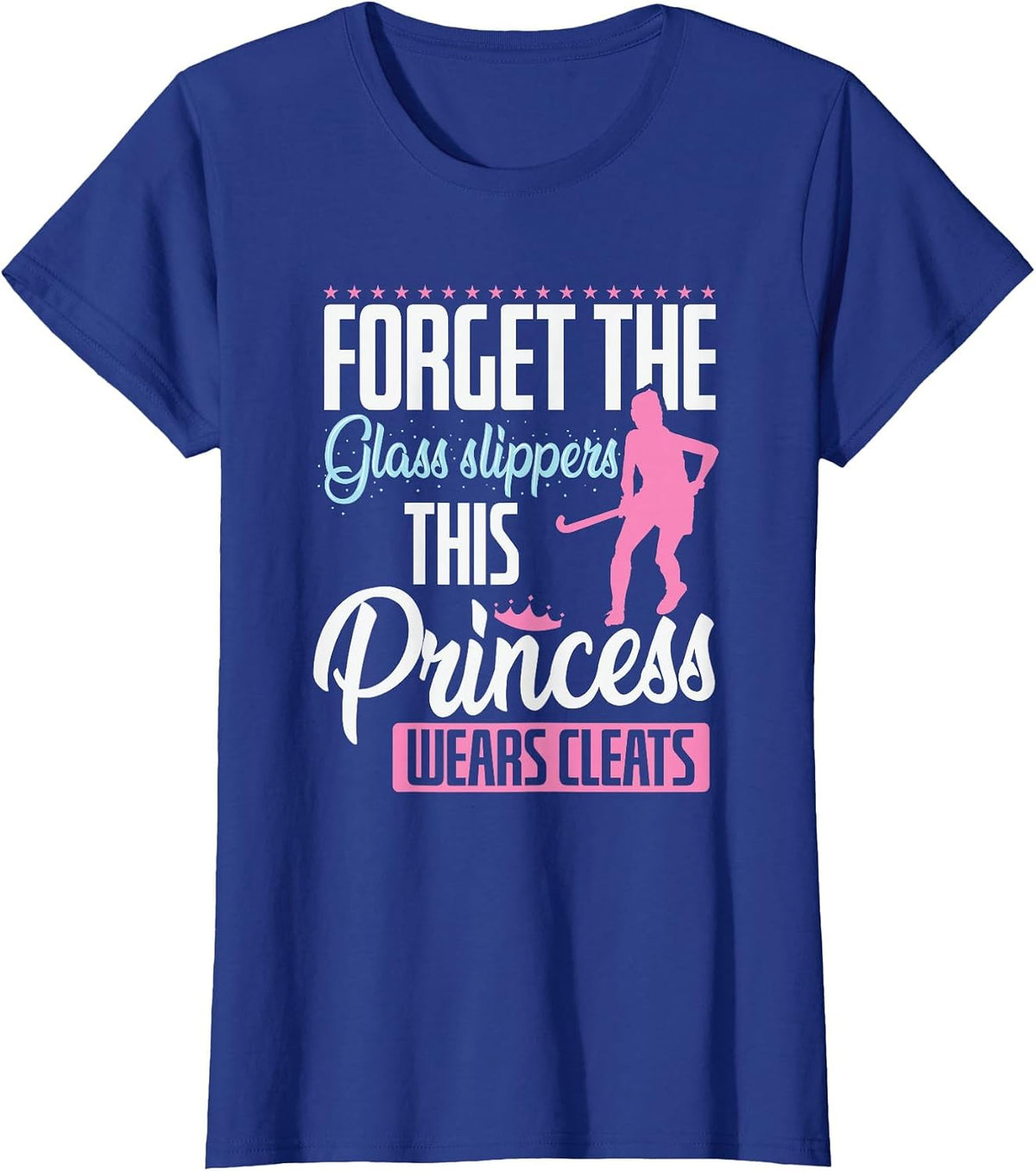 Field Hockey Princess Daughter Girl T-Shirt - Royal Blue