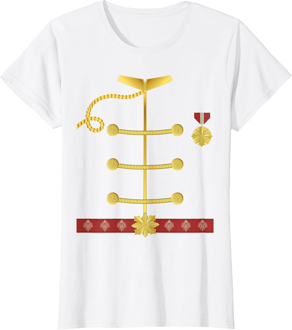 Prince Charming Shirt Halloween Royalty Costume T-Shirt - White