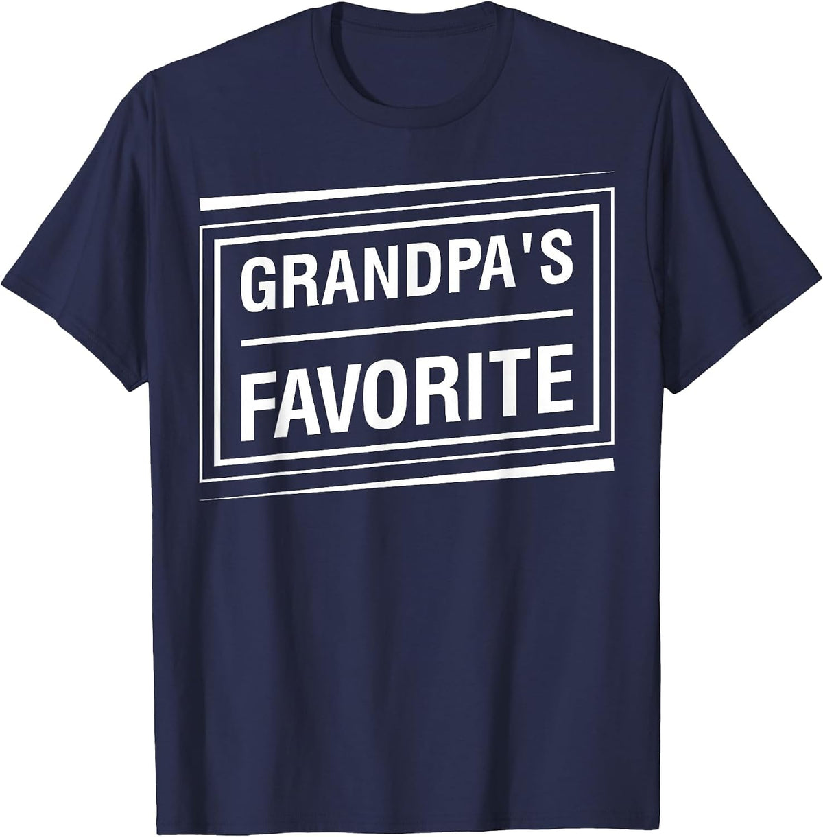 Grandpa's Favorite T-Shirt - Navy Blue