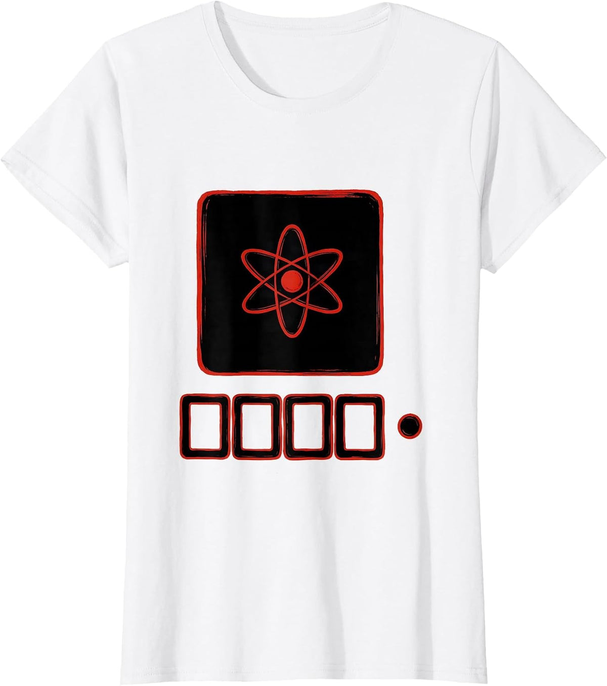 Women's Chemistry Periodic Table Bond Humor Science Nerd T-Shirt - White