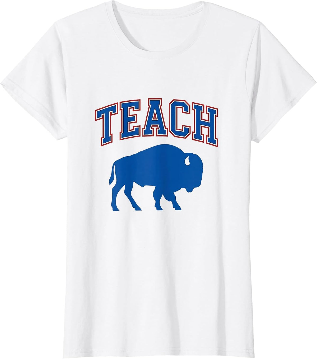 Buffalo School Teacher T-Shirt - White