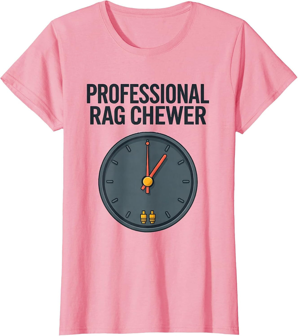 Women's Professional Rag Chewer Funny Ham Radio Operator Hobbyist T-Shirt - Pink