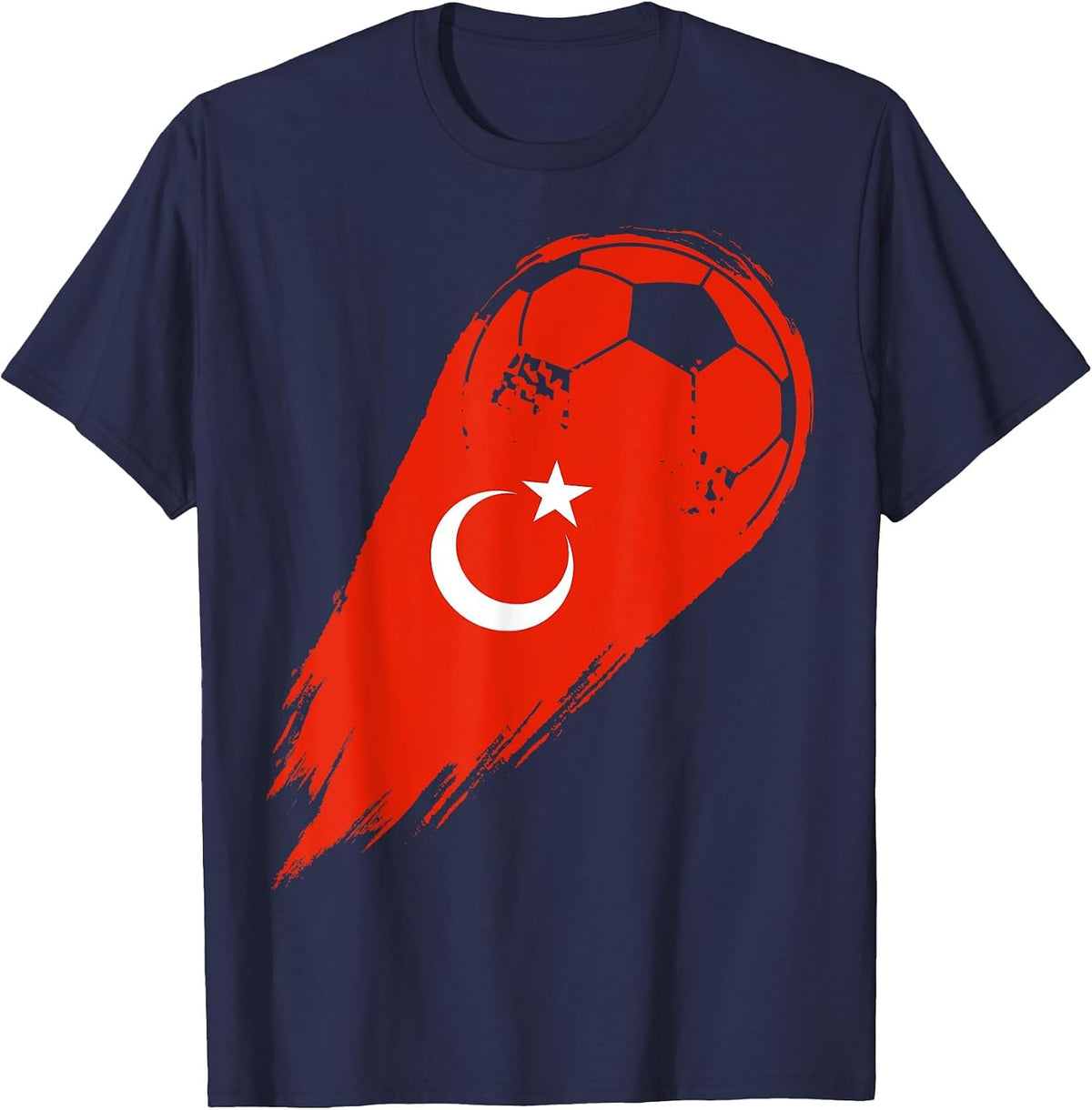 Türkiye Soccer Player of Pride Turkey T-Shirt - Navy Blue