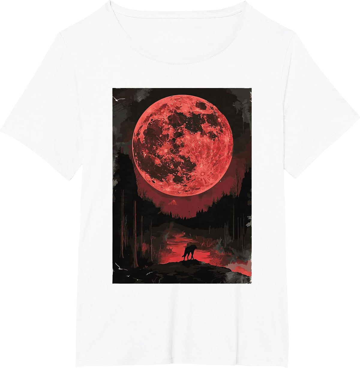 The Blood Moon T-Shirt - White