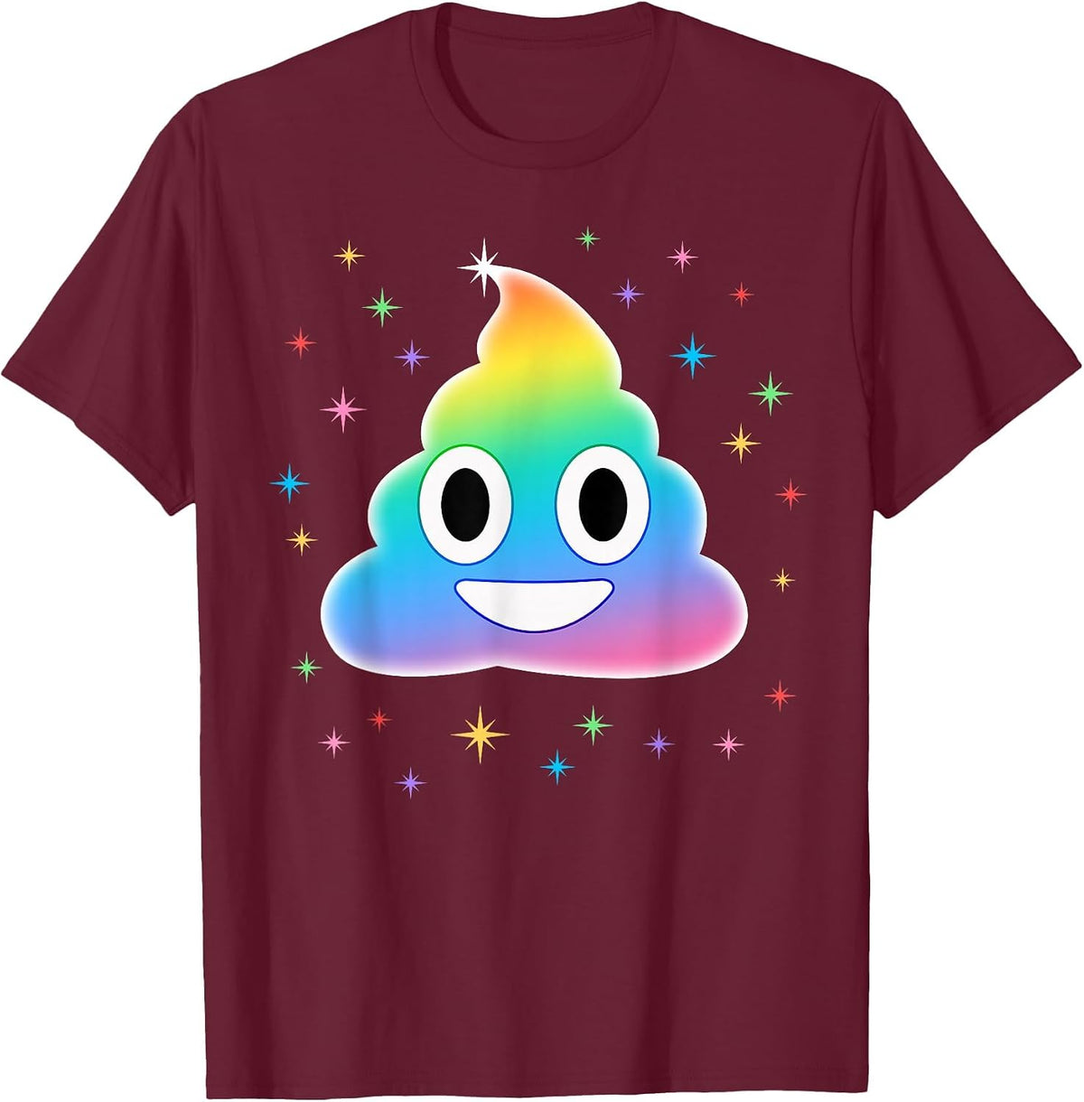 Unicorn Poop T-Shirt - Burgundy