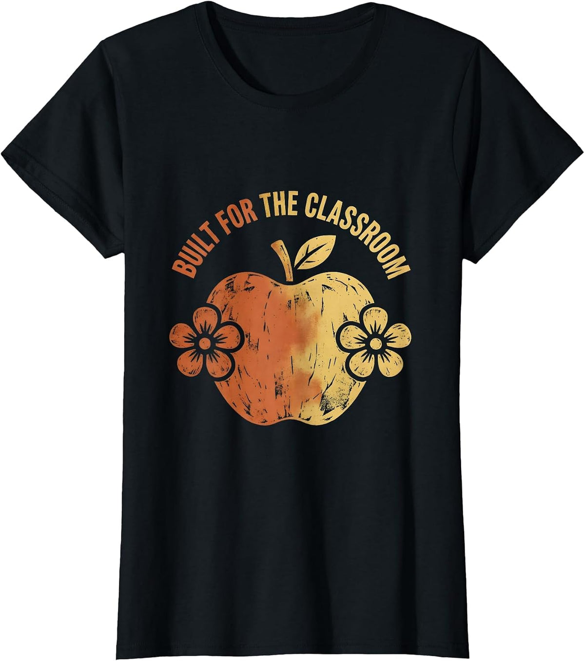 Built for the Classroom 5th Grade Teacher Design T-Shirt - Black