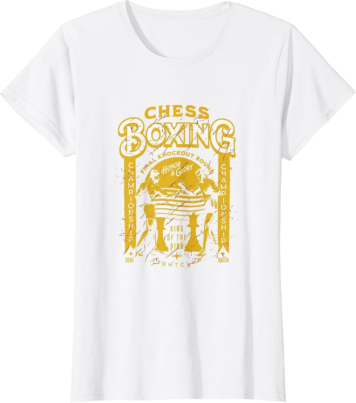 Chess Boxing T-Shirt - White