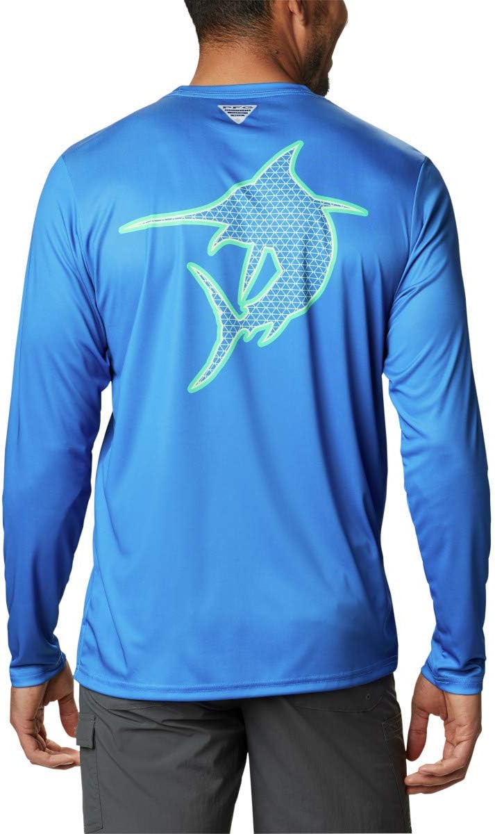 Columbia Mens PFG Fish Series Ii Terminal Tackle Long Sleeve - size chart