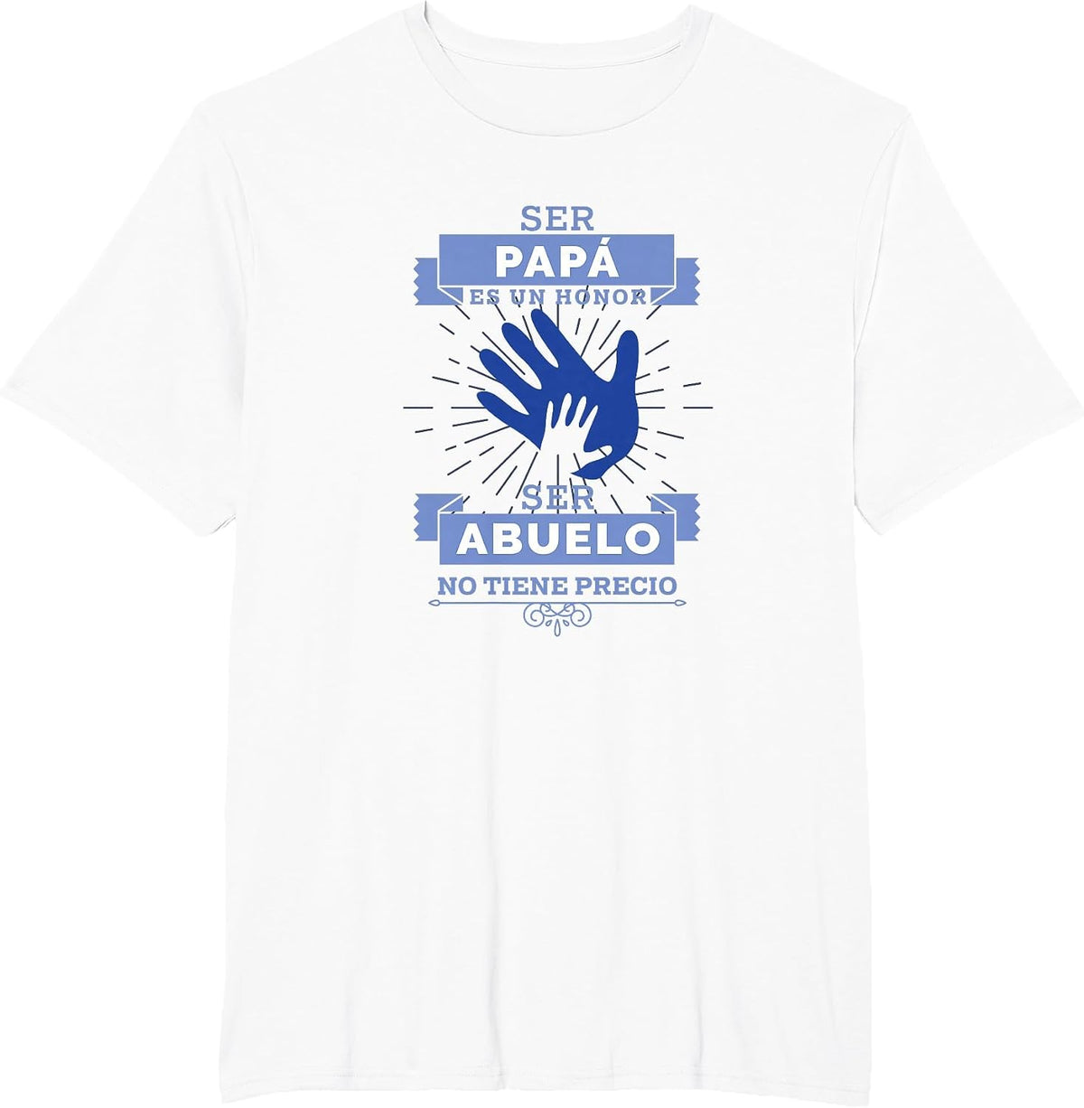 Camisa de Hombre para Padres y Abuelos este Dia del Padre T-Shirt - White