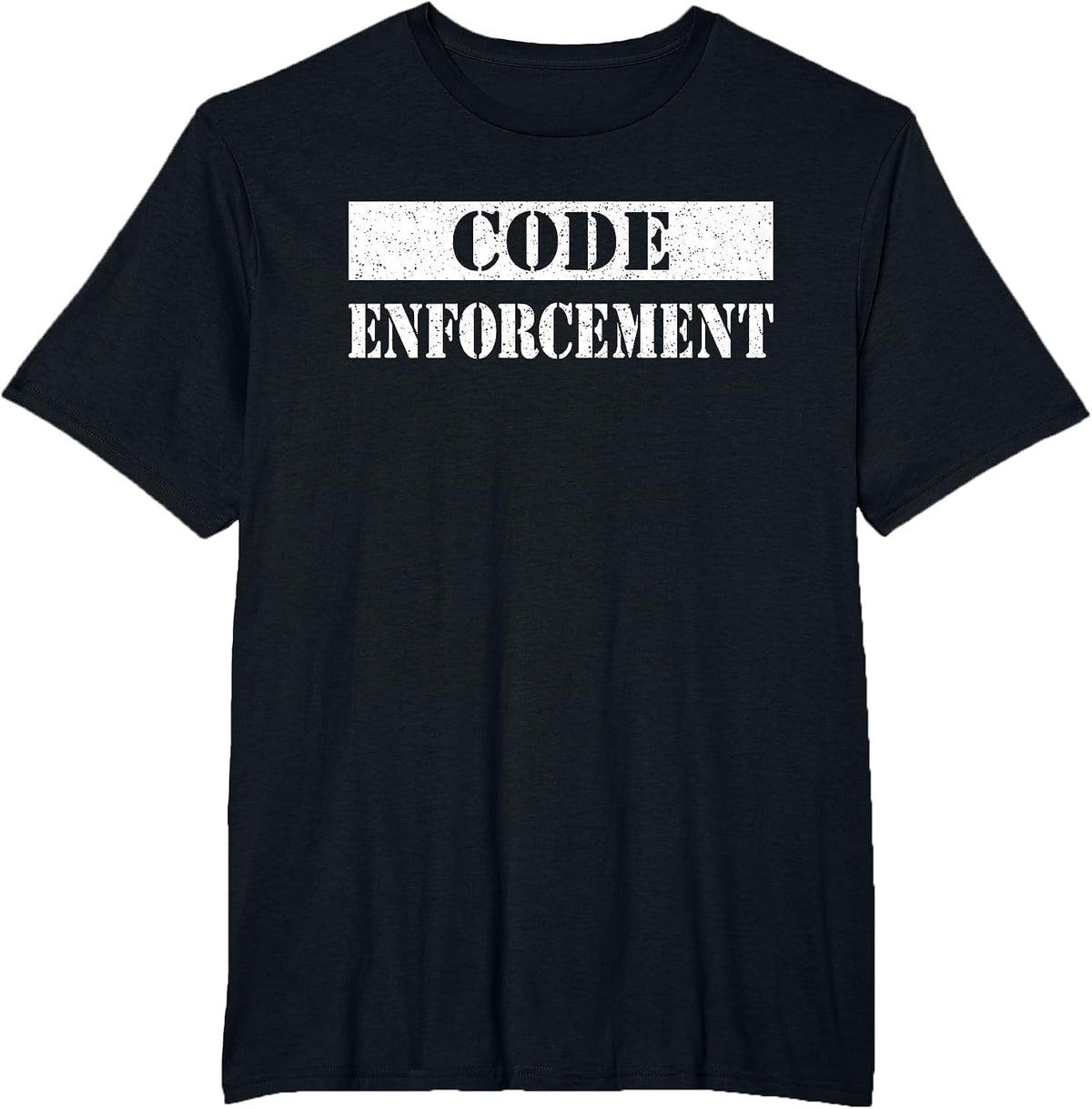 Code Enforcement Halloween T-Shirt - Black
