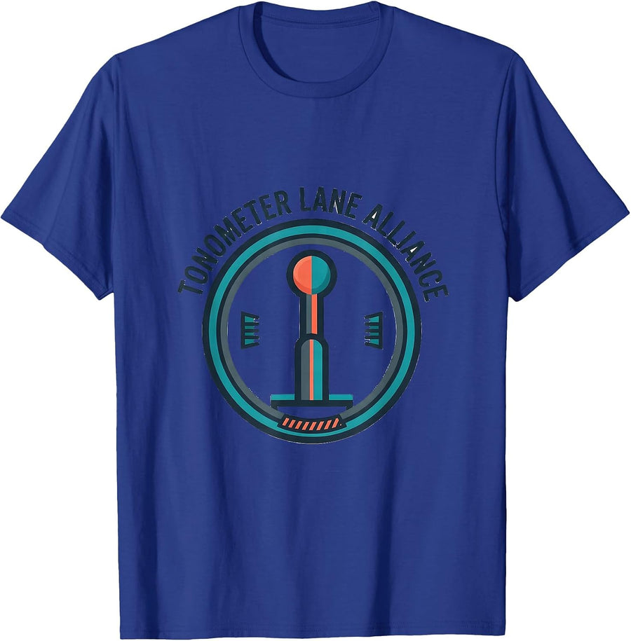 Tonometer Lane Alliance Funny Optometrist Eye Doctor Gift T-Shirt - Royal Blue