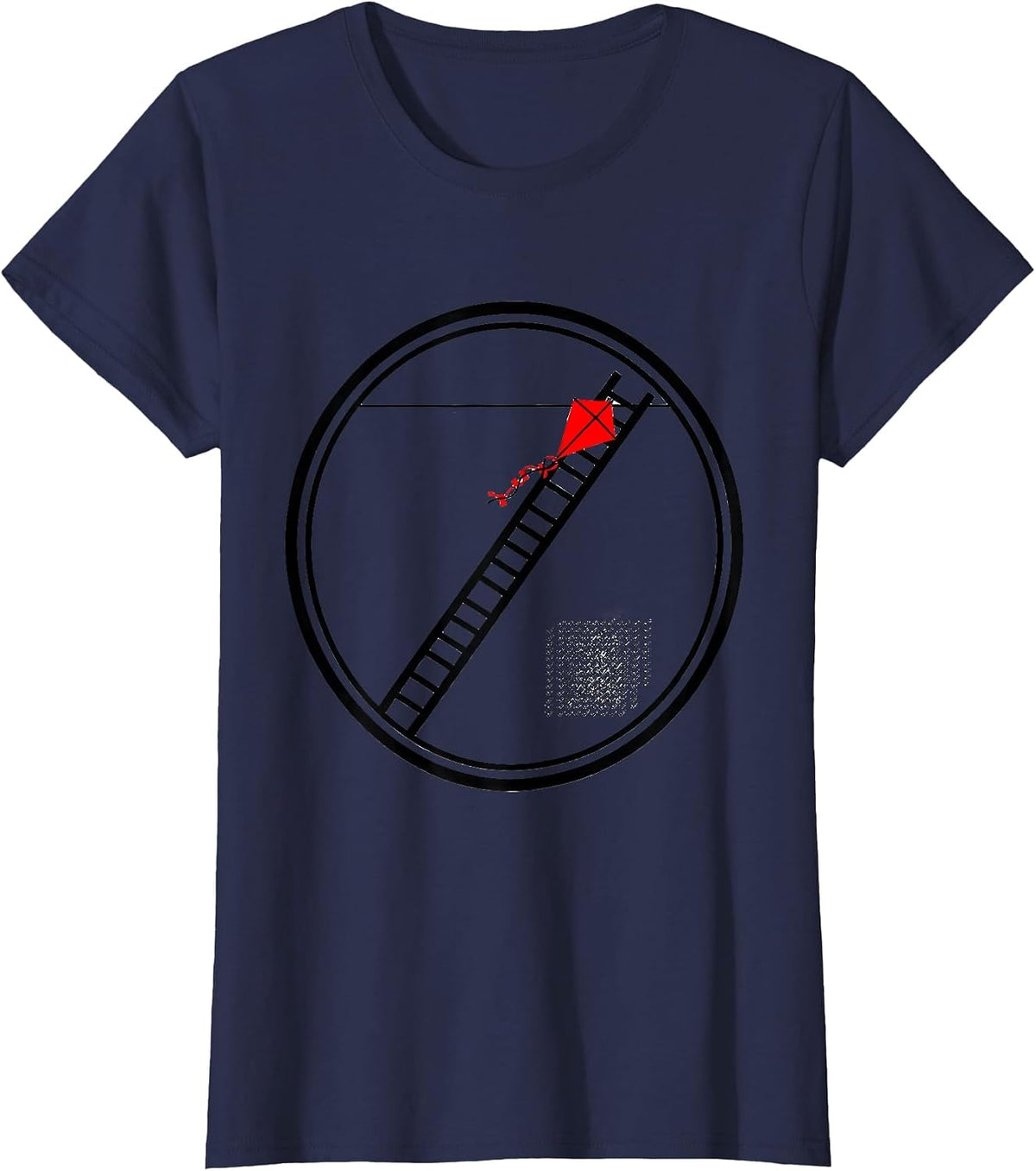 Women's Sealed Firefighter Mark Humor Occupation Pride T-Shirt - Navy Blue