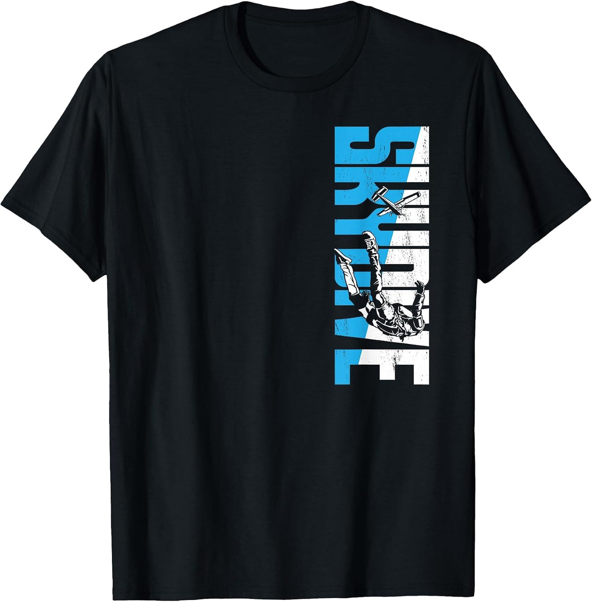 Skydiving Skydive T-Shirt - Black