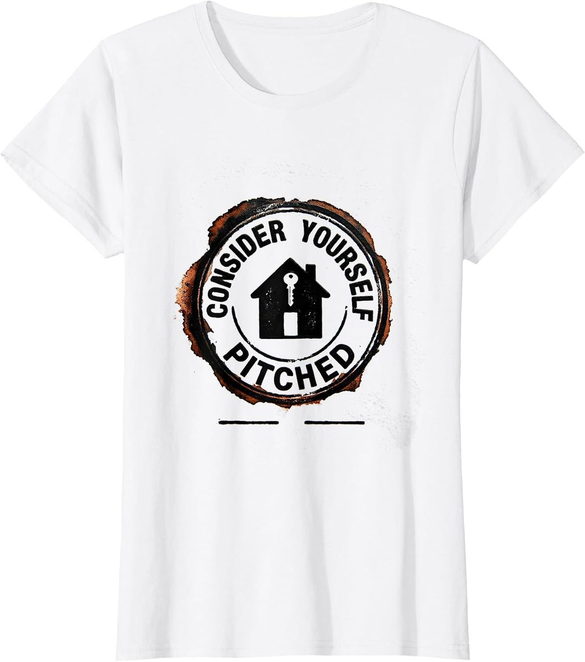 Consider Yourself Pitched Funny Realtor Medicare Agent T-Shirt - White