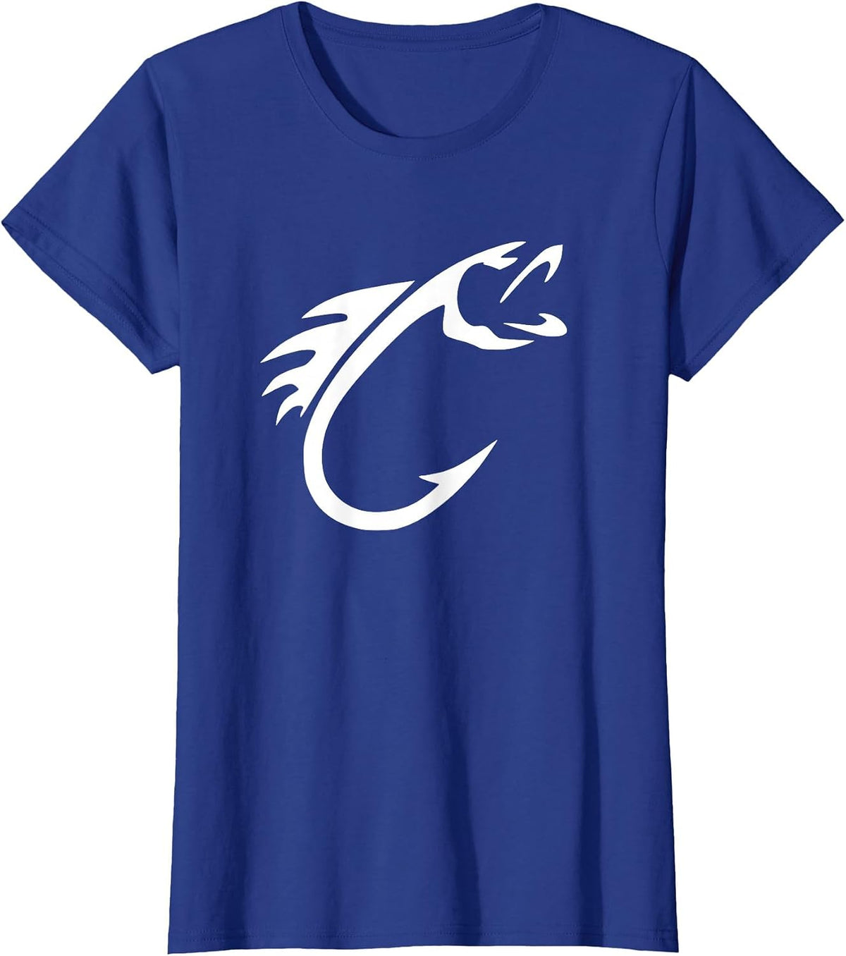 Fish Hook - Reel Life Fishing T-Shirt - Royal Blue