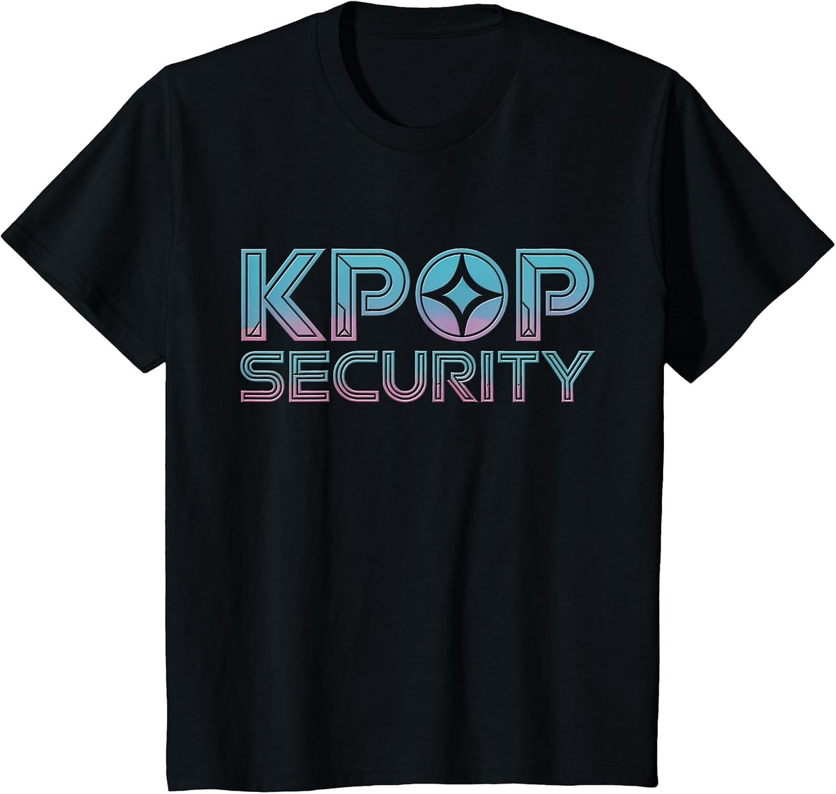 K Pop Security K-Pop Security T-Shirt - Black