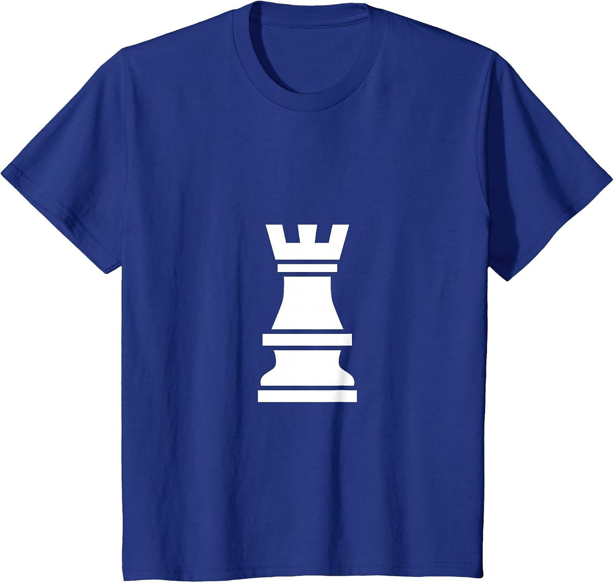 Rook Chess Piece T-Shirt T-Shirt - Royal Blue
