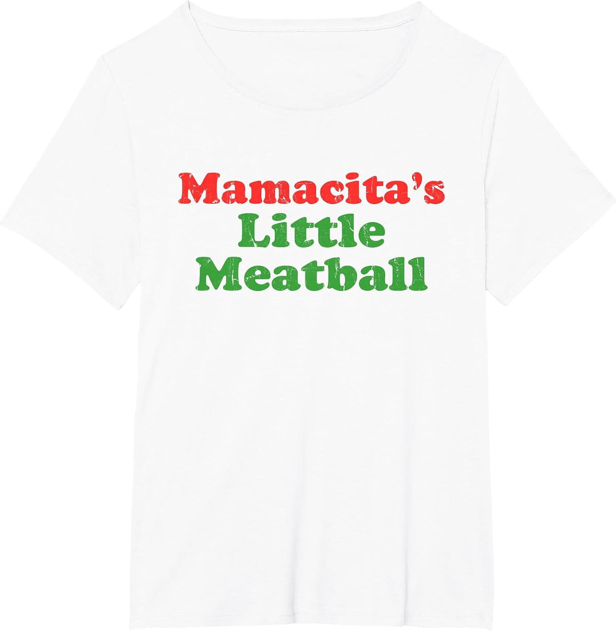 Mamacita's Little Meatball T-Shirt - White