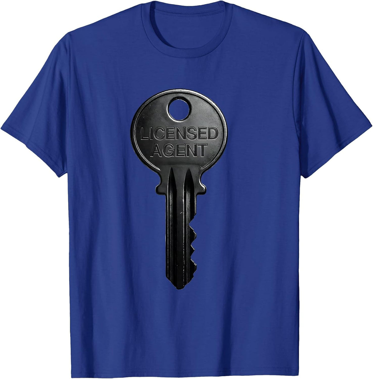 Licensed Agent Funny Realtor Real Estate Agent Gift T-Shirt - Royal Blue