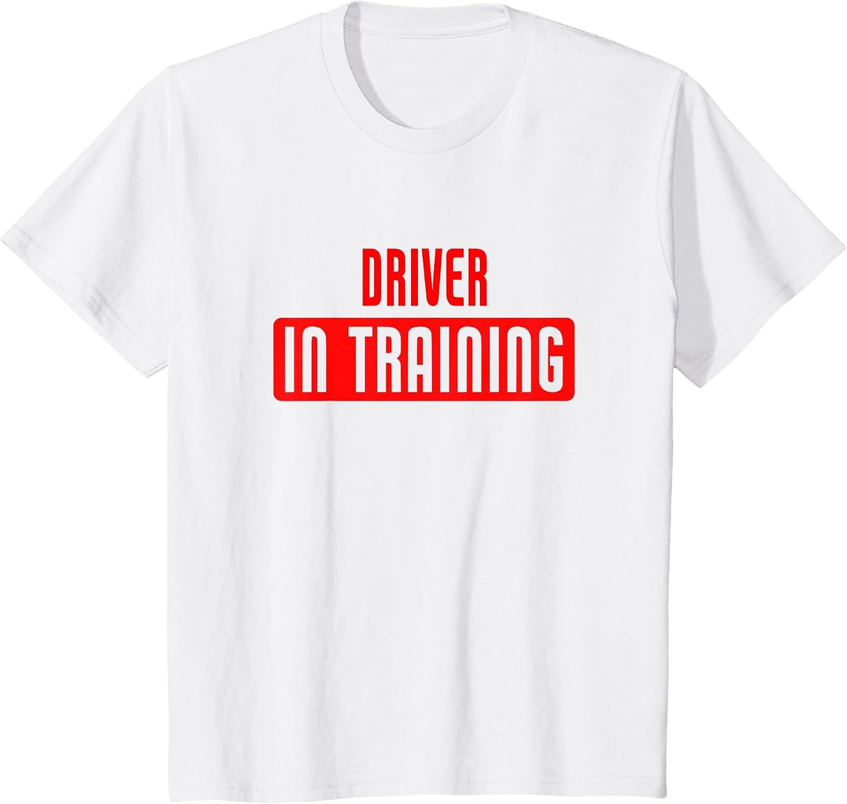 Driver in Training Future Driver T-Shirt - White