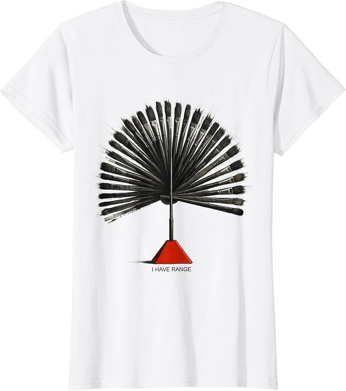 Women's I Have Range Funny Ham Radio Operator Hobbyist Pride T-Shirt - White