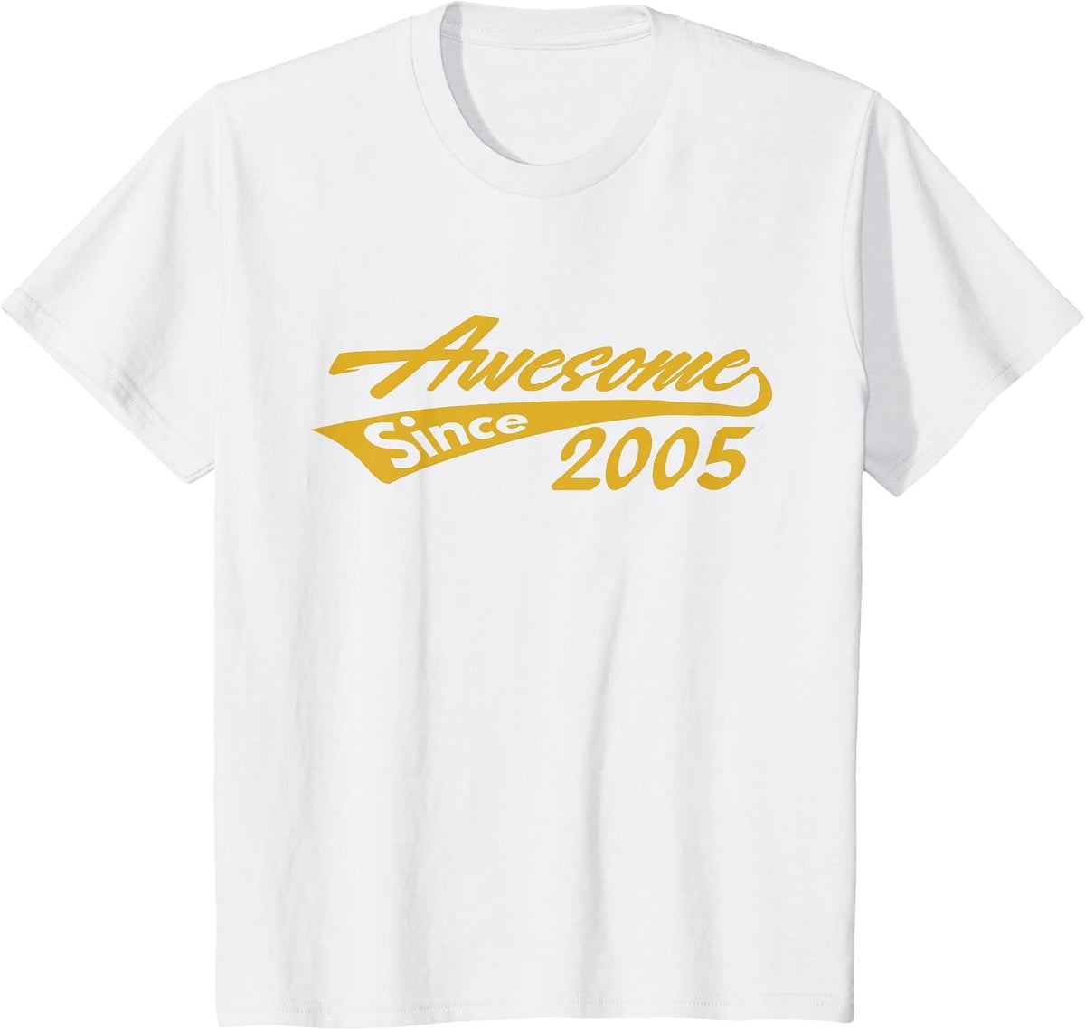 Awesome 2005 Cool 21 Year Old Bday Men Women 21st Birthday T-Shirt - White