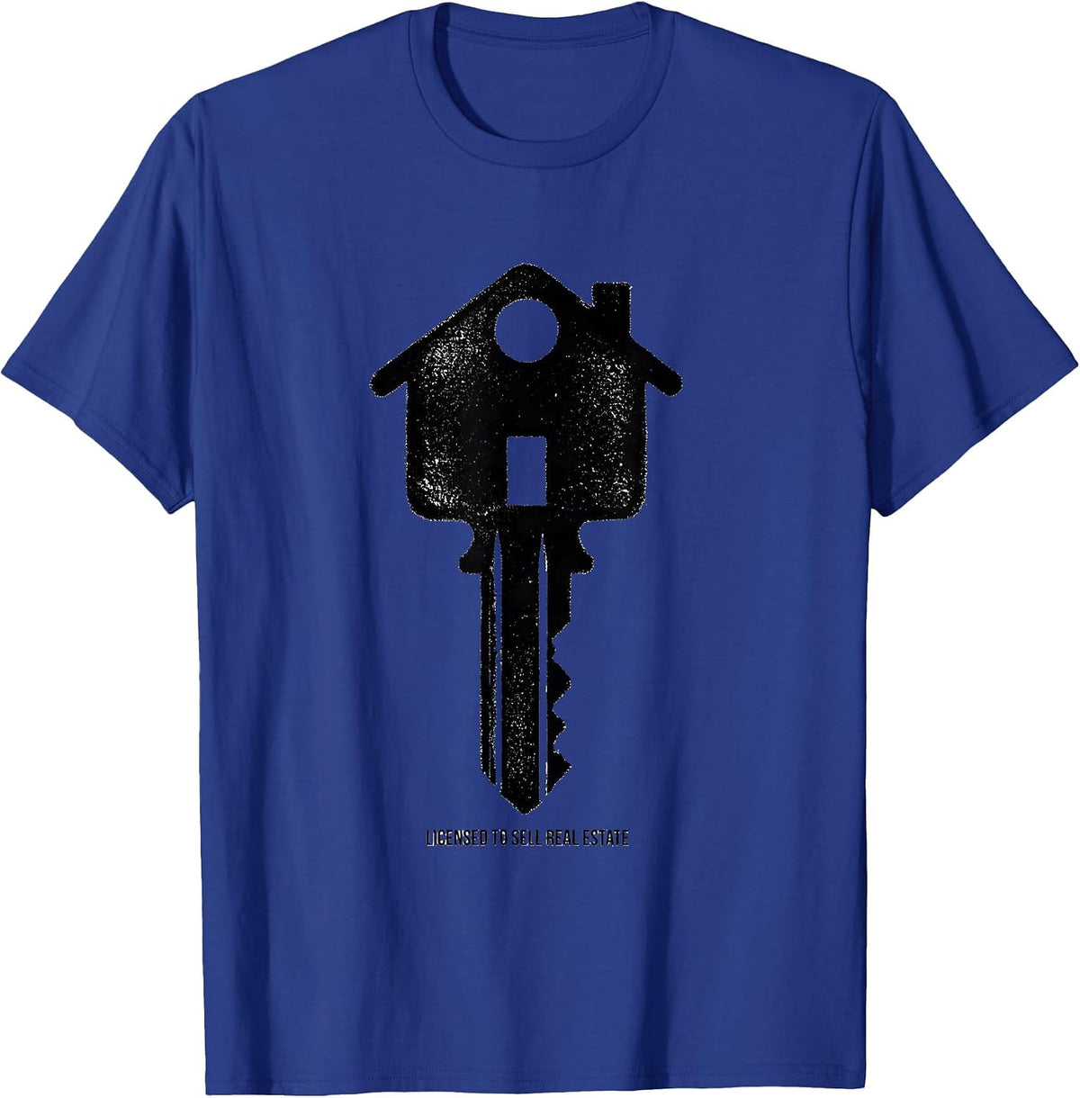 Licensed To Sell Real Estate Funny Realtor Medicare Gift T-Shirt - Royal Blue