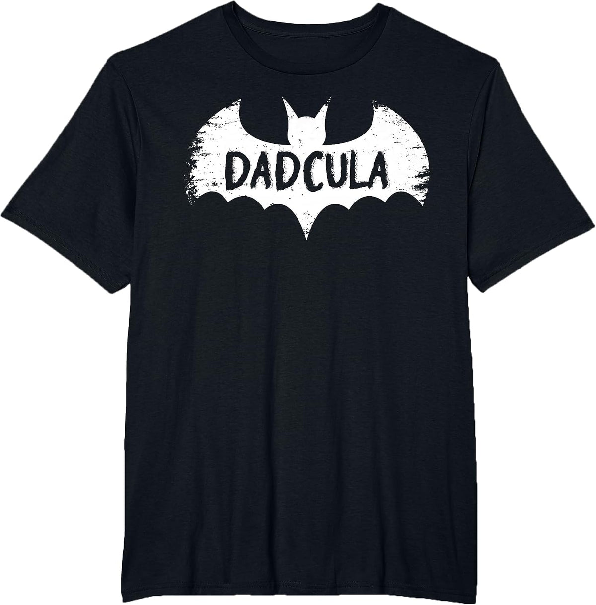 Papa Dadcula Dad Vampire Daddy Funny Halloween Father T-Shirt - Black