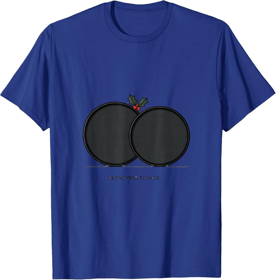 Better One, Or Two Funny Optometrist Eye Doctor Gift Humor T-Shirt - Royal Blue