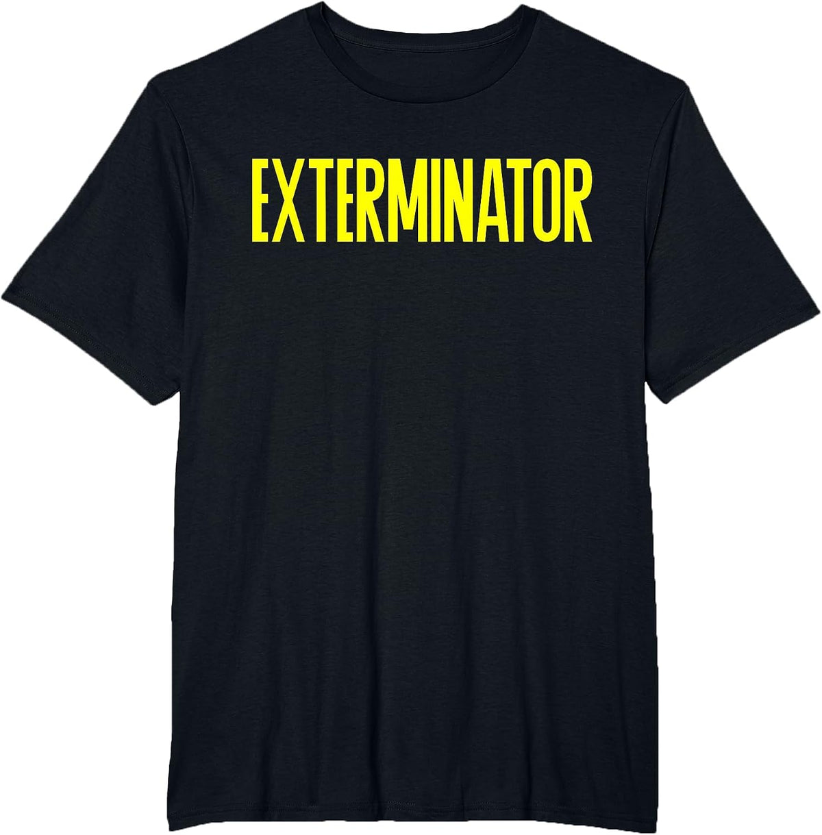 Exterminator Halloween Costume Pest Control Exterminator T-Shirt - Black
