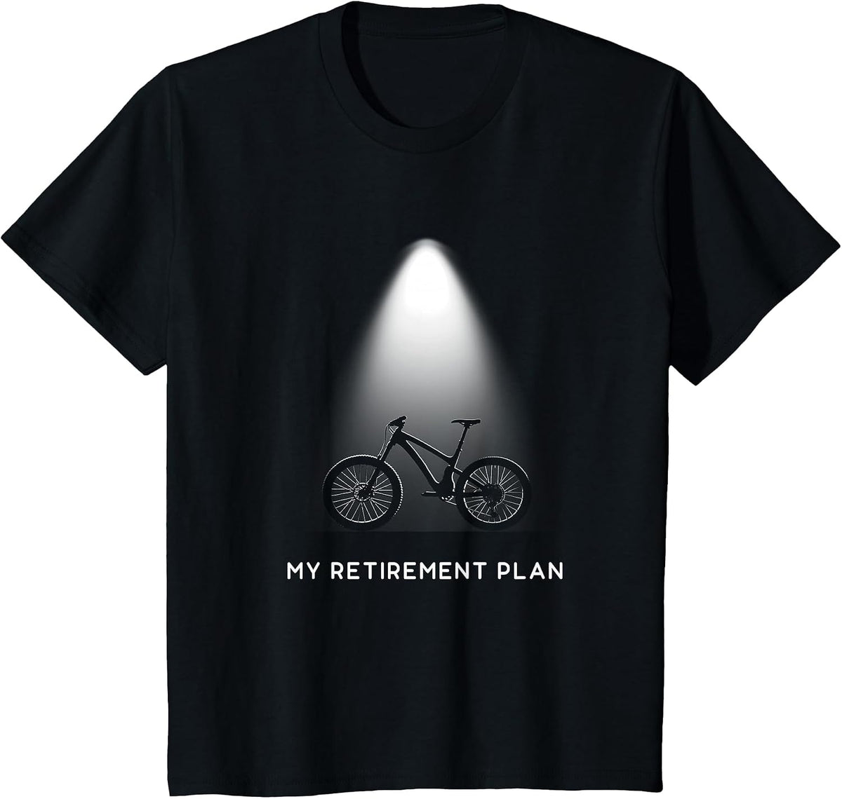 Funny Mountain Bike Apparel - MTB Mountain Bike T-Shirt - Black