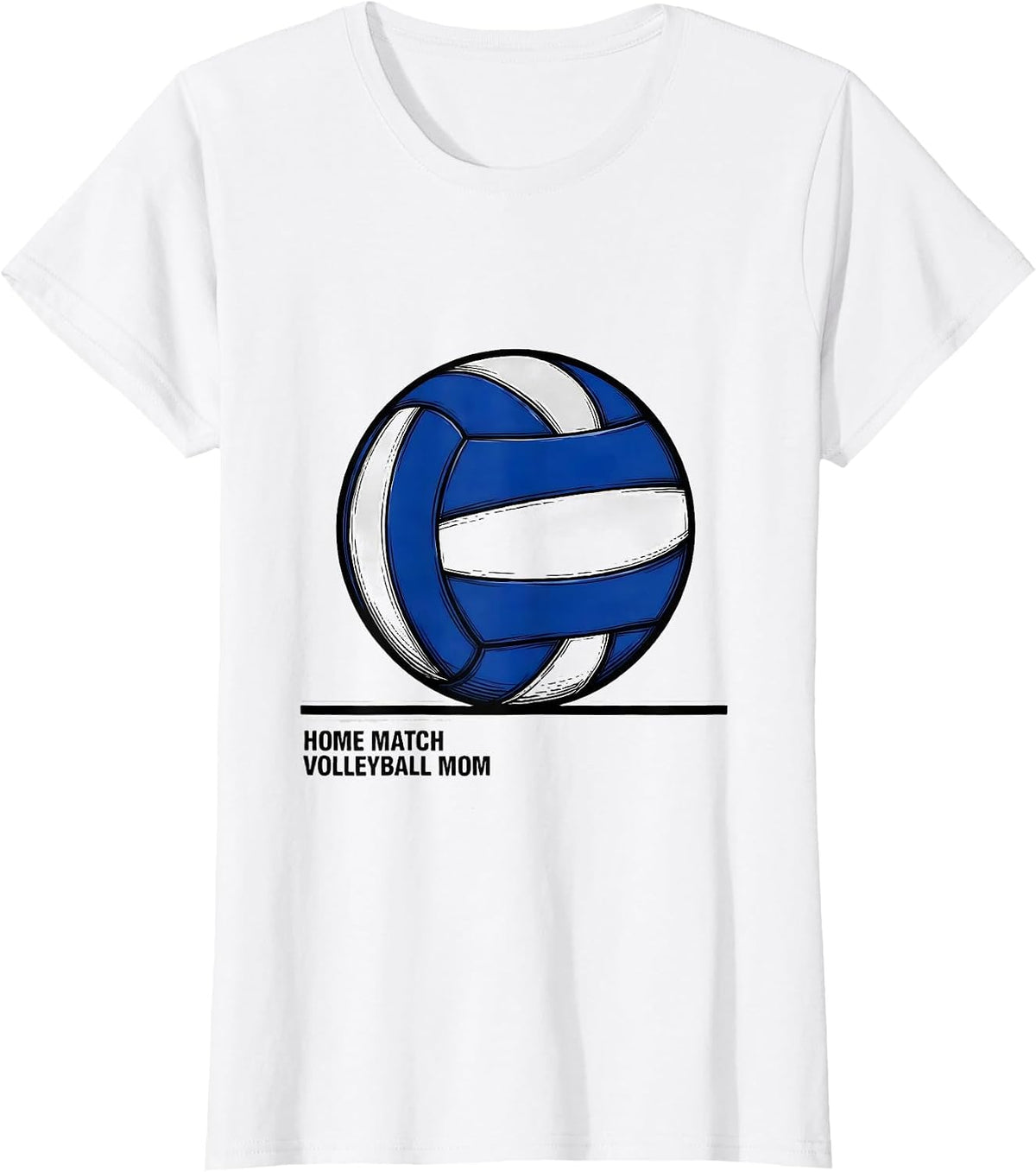 Home Match Volleyball Mom Retro Swiss International Team T-Shirt - White